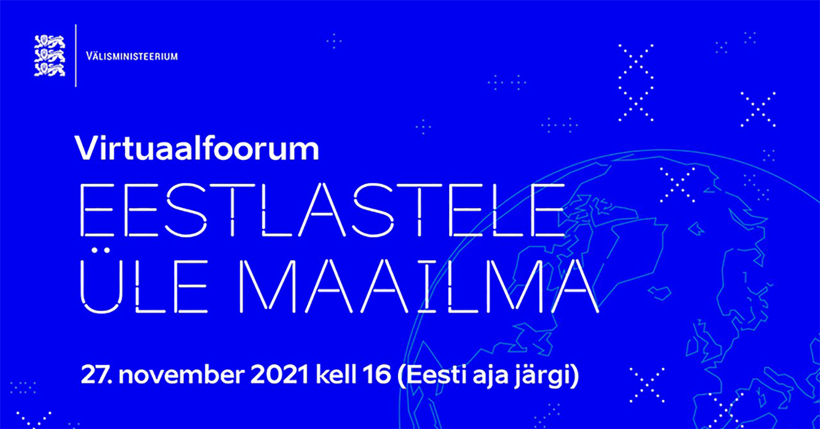 Virtual forum for global Estonians is being held on November 27th