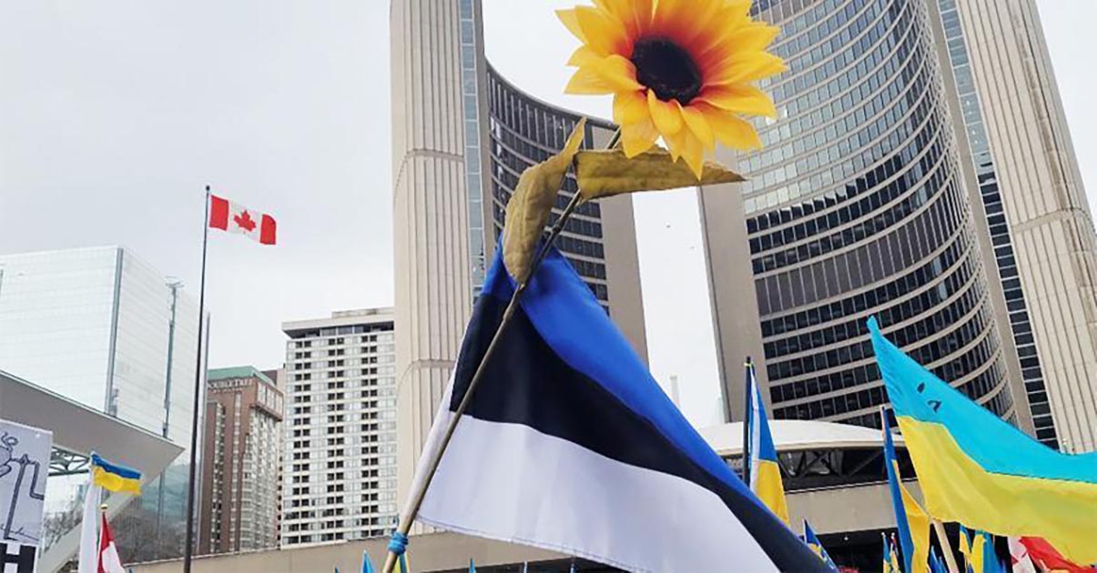 Estonian Central Council in Canada Stands with Ukraine